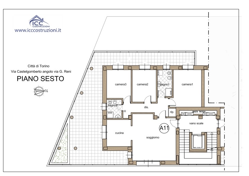 Alloggio Attico in vendita a Torino zona residenziale